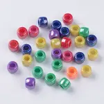Opaque Acrylic European Beads