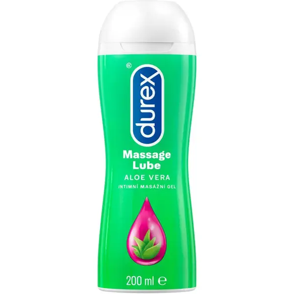 Durex Aloe Vera masážní gel na intimní partie 200 ml