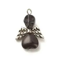 Halloween Dyed Synthetic Turquoise Pendants