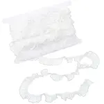 10 Yards Polyester Pleated Lace Trim