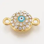 Alloy Rhinestone Links connectors