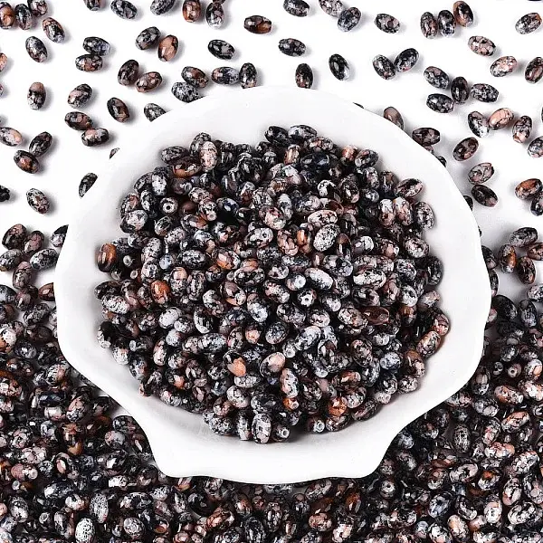 Spray Painted Glass Seed Beads