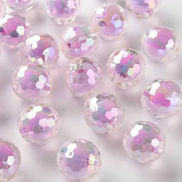 Transparent Acrylic Beads