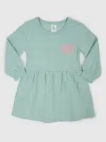 GAP Dětské šaty s dlouhým rukávem - Holky