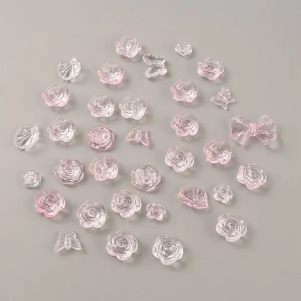 Transparent Acrylic Beads