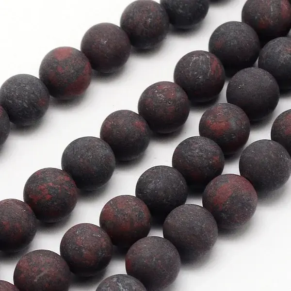 Natural Brecciated Jasper Beads Strands