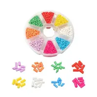 8000Pcs 8 Colors Handmade Polymer Clay Sprinkle Beads