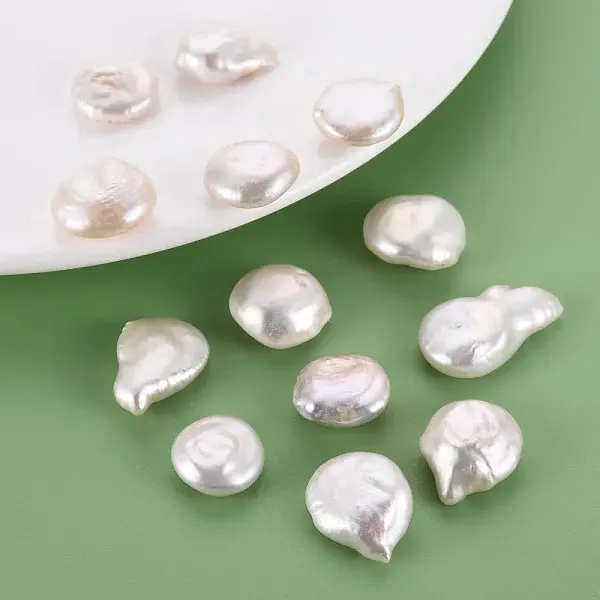 Natural Keshi Pearl Beads