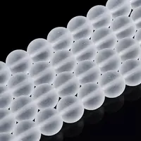 Transparent Glass Beads Strands