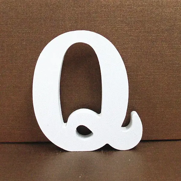 Letter Wooden Ornaments