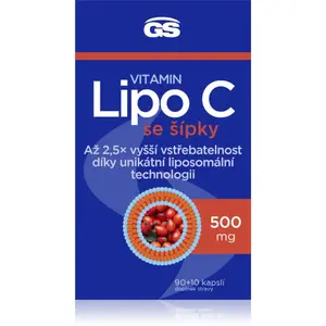 GS Lipo C 500 mg se šípky kapsle pro podporu imunitního systému 100 cps