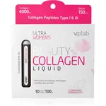 VPLab Beauty Liquid Collagen kolagen v ampulích příchuť Tropical Fruit, Strawberry- Kiwi 10x10 ml