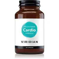 Viridian Nutrition Multivitamin Cardio Formula podpora normální funkce oběhového systému 60 cps