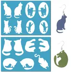 Acrylic Earring Handwork Template