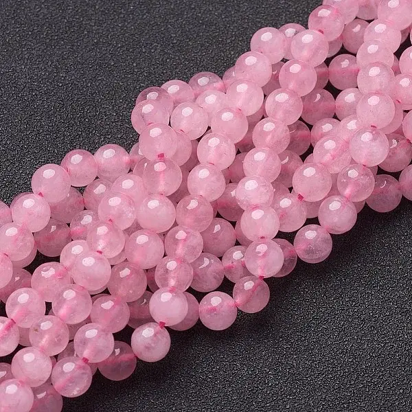Natural Rose Quartz Beads Strands