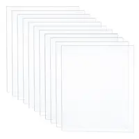 Transparent Plastic Board with Protective Paper for Photo Frame Replacement