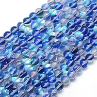 Synthetic Moonstone Beads Strands