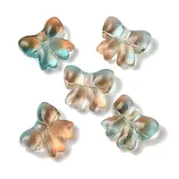 Transparent Spray Paint Glass Beads