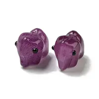 Handmade Transparent Glass Beads