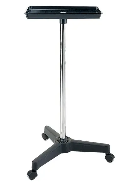 Kadernícky odkladací stolík Sibel Maeva - čierny, obdĺžnikový (6000779) + darček zadarmo