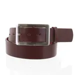 Dámsky kožený opasok vínový - PB Jenny 100