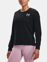 Mikina Under Armour Rival Fleece Oversize Crew-BLK