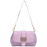 Dámska kožená crossbody kabelka fialová - Delami Trauda