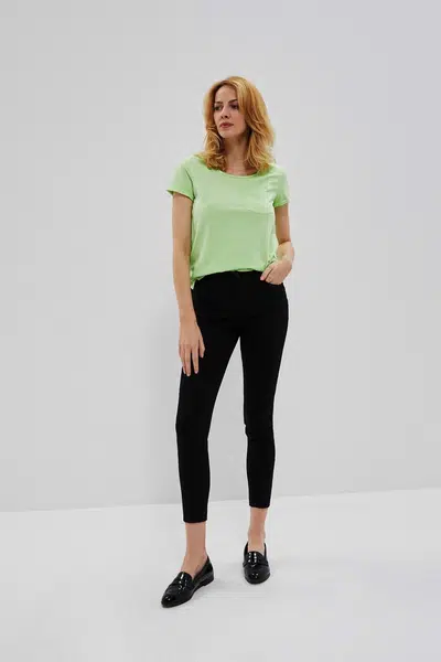 Marisse Medium Waist Jeans L-Je-3701 Black