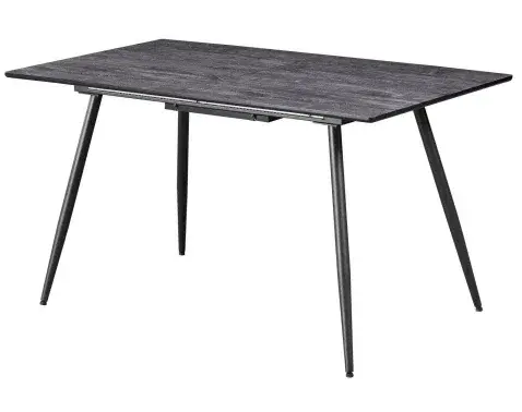 Rozkladací jedálenský stôl Boris 140x80 cm, šedý dub%