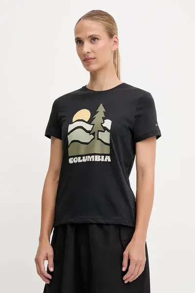 Tričko Columbia Ruby Springs dámské, šedá barva, 2120061