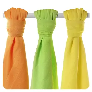 Kikko Pleny bambusové Colours 70x70 (3 ks) – lime, lemon, orange