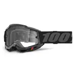 Motokrosové brýle 100% Accuri 2 Enduro černá, čiré plexi
