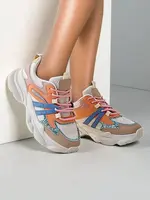 Resti Women's sports sneakers on a thicker sole Aimo