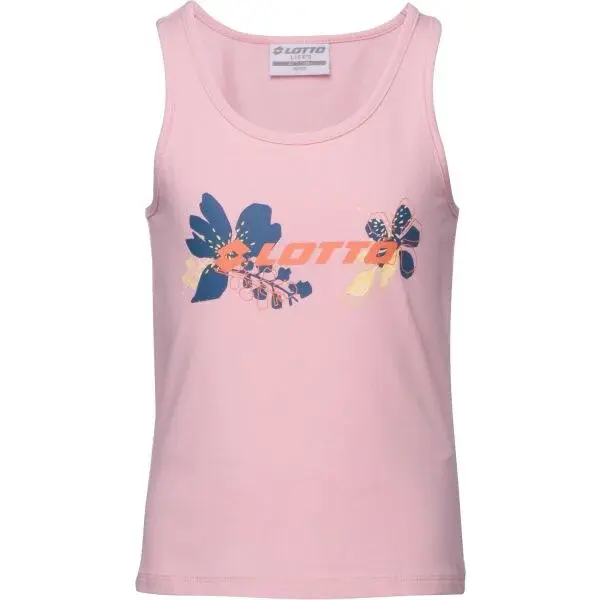 Lotto MOMO Dívčí tílko, lososová, velikost 152-158