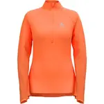 Odlo ZEROWEIGHT Dámská mikina, oranžová, velikost