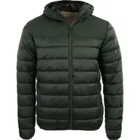 ALPINE PRO GRAL Pánská zateplená bunda, tmavě zelená, velikost