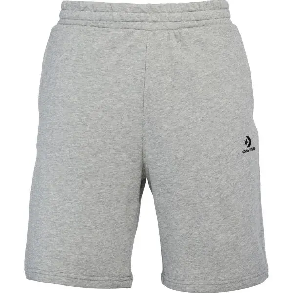 Converse CLASSIC FIT WEARERS STAR CHEV EMB Pánské šortky, šedá, velikost