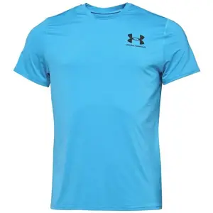 Under Armour HEATGEAR FITTED Pánské triko, modrá, velikost L