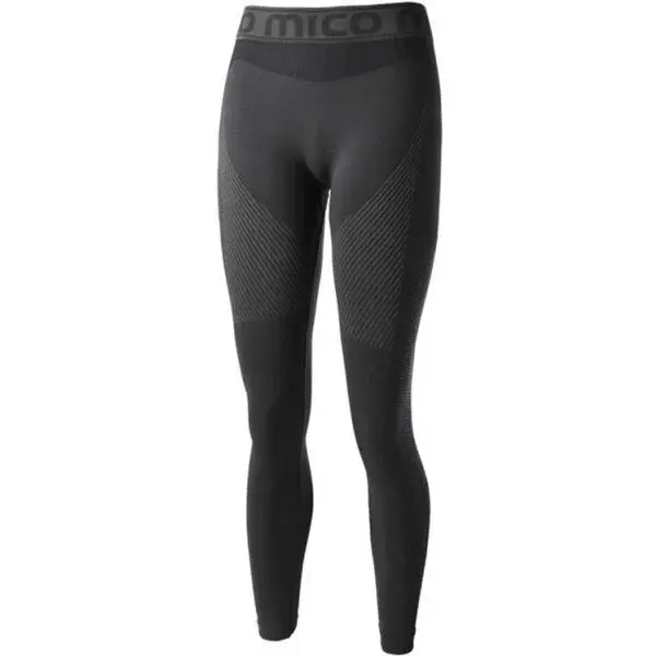 Mico LONG TIGHT PANTS WARM CONTROL W Dámské dlouhé termo kalhoty, černá, velikost 1