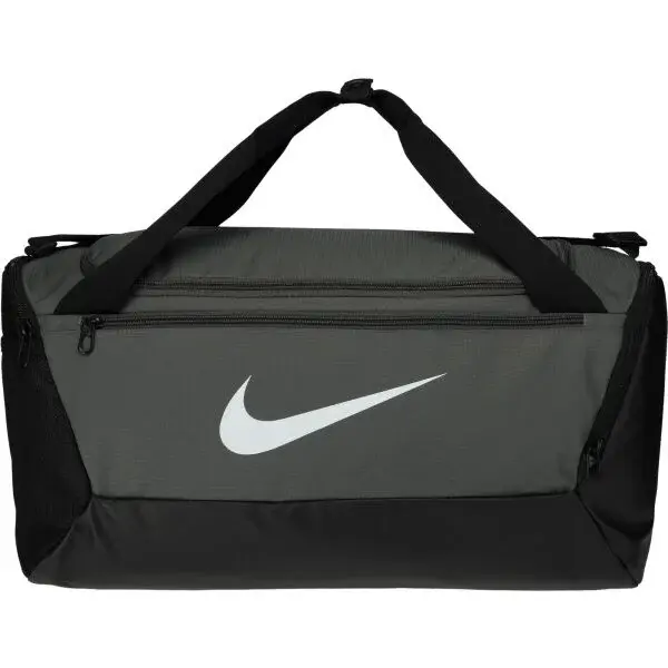 Nike BRASILIA S Sportovní taška, šedá, velikost