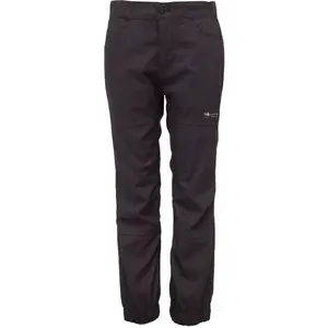ALPINE PRO OLEFO Dětské outdoorové kalhoty, černá, velikost 116-122