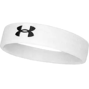 Under Armour PERFORMANCE HEADBAND Pánská čelenka, bílá, velikost ADULT