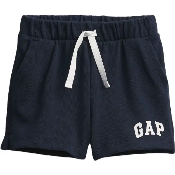 GAP LOGO Dívčí šortky, tmavě modrá, velikost 4Y