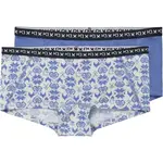 KARI TRAA TINA Dámské bezešvé kalhotky, modrá, velikost