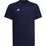adidas ENTRADA 22 TEE Chlapecké triko, tmavě modrá, velikost