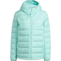 adidas TERREX MULTI LIGHT DOWN HOODED JACKET Dámská bunda, tyrkysová, velikost