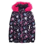 Lewro INESA Dívčí zimní bunda, tmavě modrá, velikost 152-158