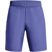 Under Armour WOVEN WORDMARK Chlapecké kraťasy, modrá, velikost XL