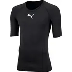 Puma LIGA BASELAYER TEE Pánské funkční triko, černá, velikost