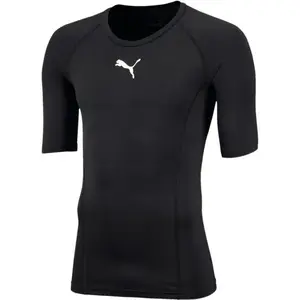 Puma LIGA BASELAYER TEE Pánské funkční triko, černá, velikost